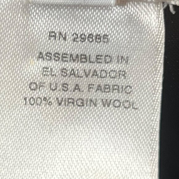 Pendleton Petite Women's Black Blazer Jacket Size 18 Virgin Wool Professional - Picture 15 of 16